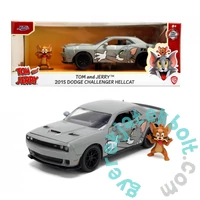 Jada - Tom és Jerry 2015 Dodge Challenger fém autómodell figurával - 21 cm (253255047)