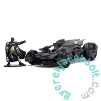 Jada Toys 9331706314R00 Batman Justice League Batmobile fém autómodell, figurával 1:32