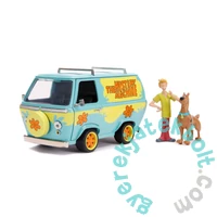 Jada Toys 9331720314R00 Scooby-Doo Mystery Van fém autómodell, figurákkal 1:24
