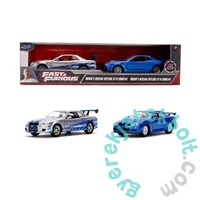 Jada Toys 9331980314R00 Fast and Furious Brian's Nissan Skyline fém autómodell 2 db-os 1:32