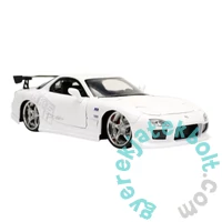 Jada Toys 9332607314R00 Fast and Furious 1993 Mazda RX-7 fém autómodell 1:24