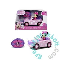 Jada Toys 9333456214R00 Minnie Roadster RC Junior távirányítós játékautó, figurával