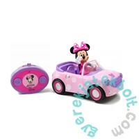 Jada Toys 9333456214R00 Minnie Roadster RC Junior távirányítós játékautó, figurával