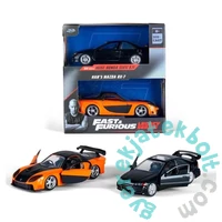 Jada Toys 9334249314R00 Fast and Furious fém autómodell 2 db-os - Mazda RX-7, Heist Honda Civic 1:32