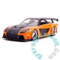 Jada Toys 9334249314R00 Fast and Furious fém autómodell 2 db-os - Mazda RX-7, Heist Honda Civic 1:32