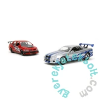 Jada Toys 9334256314R00 Fast and Furious - Legacy Series 2 db-os fém autószett