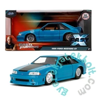 Jada Toys 9334922314R00 Fast and Furious 1989 Ford Mustang GT fém autómodell 1:24