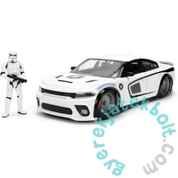 Jada Toys 9336478314R00 Star Wars - Rohamosztagos - Dodge Charger SRT Hellcat fém autómodell figurával 1:24