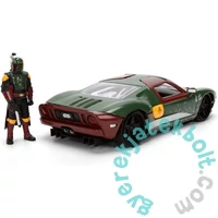 Jada Toys 9336909314R00 Star Wars - Boba Fett - 2005 Ford GT fém autómodell figurával 1:24