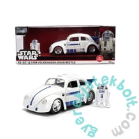 Jada Toys 9336912314R00 Star Wars - R2D2 - 1959 Volkswagen Drag Beetle fém autómodell figurával - 1:24