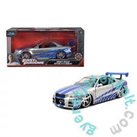 Jada Toys 9397158314R00 Fast &amp; Furious 2002 Nissan Skyline fém autómodell 1:24
