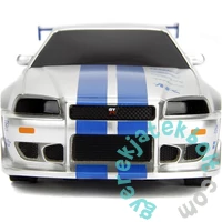 Jada Toys 9399371314R01 Fast and Furious RC Távirányítós autó Nissan Skyline GTR 1:24