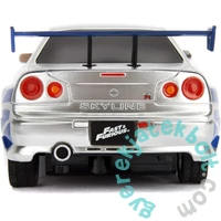 Jada Toys 9399371314R01 Fast and Furious RC Távirányítós autó Nissan Skyline GTR 1:24
