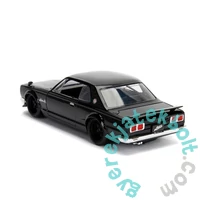 Jada Toys 9399686314R00 Fast and Furious Brian's 1971 Nissan Skyline GT-R fém autómodell 1:24