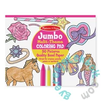 Melissa and Doug Jumbo színező - Pink (4225)