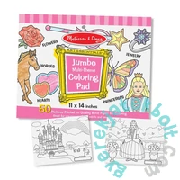 Melissa and Doug Jumbo színező - Pink (4225)