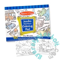 Melissa and Doug Jumbo színező - Kék (4226)