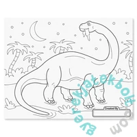 Melissa and Doug Jumbo színező - Kék (4226)
