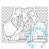Melissa and Doug Jumbo színező - Hercegnők és tündérek (4263)