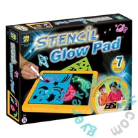 Amav - Neon rajztábla stencilekkel