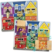 Melissa and Doug Készségfejlesztő játék - Zárak és reteszek