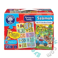 Orchard Toys - Keress és találj... Számok puzzle - 2 x 10 db-os (HU331)