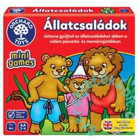 Orchard Toys - Mini társasjáték - Állatcsaládok (HU362)