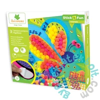 Sycomore - Stick and Fun Pomponok - Pillangók