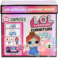 LOL Surprise Furniture baba bútorokkal játékszett - Road Trip - S2