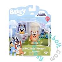 Bluey figurák Dupla csomag - Étterem (BLU13045)