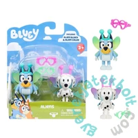 Bluey figurák Dupla csomag - Űrlények - Bluey és Chloe (BLU17617)