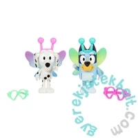 Bluey figurák Dupla csomag - Űrlények - Bluey és Chloe (BLU17617)