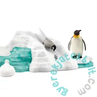 Schleich 42661 Pingvin családi móka játékszett - Wild Life (SLH42661)