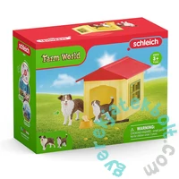 Schleich 42573 Barátságos kutyaház - Farm World 