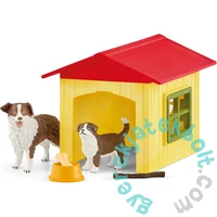 Schleich 42573 Barátságos kutyaház - Farm World 