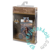 Best Friends lovas ágyneműhuzat szett - Lovaglás a viharban 