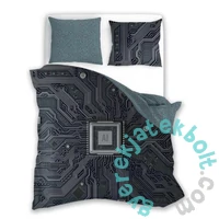 AI Mesterséges intelligencia ágyneműhuzat szett - Sötétben világító mintával 140 x 200 + 70 x 90 cm (928630)