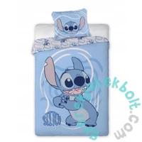 Stitch ágyneműhuzat szett - kék 140 x 200 + 70 x 90 cm (301217)