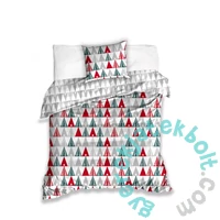 Karácsonyi mintás ágyneműhuzat szett - Fenyőfák