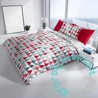 Karácsonyi mintás ágyneműhuzat szett - Fenyőfák