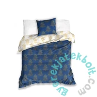 Karácsonyi mintás ágyneműhuzat szett - Karácsonyfák