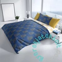 Karácsonyi mintás ágyneműhuzat szett - Karácsonyfák