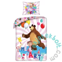 Mása és a medve ágyneműhuzat szett - Time to Party