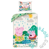 Peppa malac ágyneműhuzat szett - Muddy Puddle Playtime
