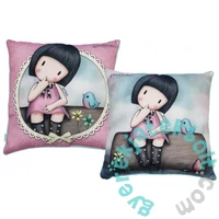 Santoro Gorjuss párna - Farönkön ücsörgés - 40 x 40 cm-es