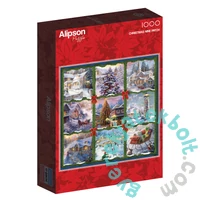 Alipson 1000 db-os puzzle - Christmas Nine Patch (50056)