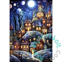 Alipson 1000 db-os puzzle - Village Under The Moon (50093)