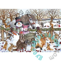 Alipson 500 db-os puzzle - Two Snowmen Winter Scene (50052)