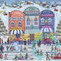 Alipson 1000 db-os puzzle - Peace On Earth Christmas Village (50184)
