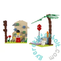 AlleBlox - CampingKit Falmászás 122 db-os építőkocka játékszett (AB7000)